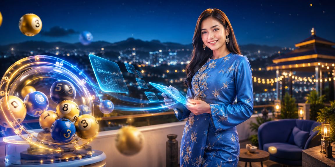 Pemenang pertaruhan Malaysia berbaju kurung bermain sukan maya